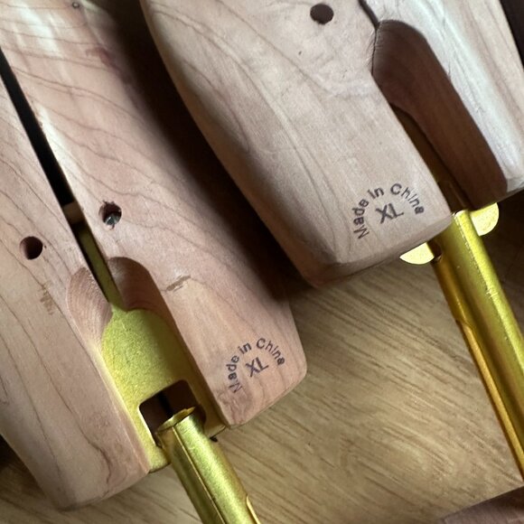 Houndsbay Men’s Cedar Shoe Tree – Split Toe - Size XL 11.5-13 - Picture 5 of 5